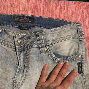 Silver Jeans Women's Light Blue Jeans